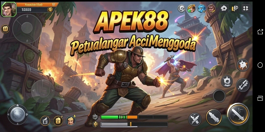 Tangkapan layar gameplay APEK88 yang mendebarkan.