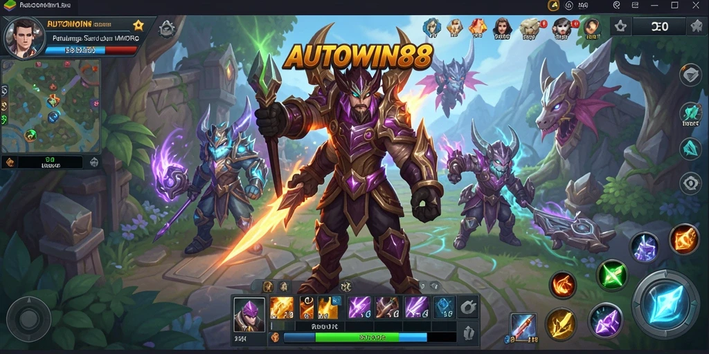 Screenshot gameplay AUTOWIN88 yang menarik dengan grafik berkualitas tinggi.