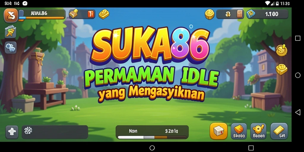 Tampilan gameplay SUKA86 yang penuh warna dan menghibur.