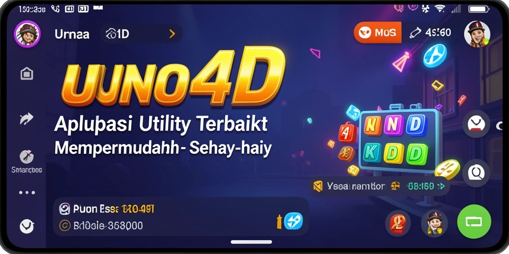 Tampilan antarmuka aplikasi UNO4D yang intuitif dan modern.